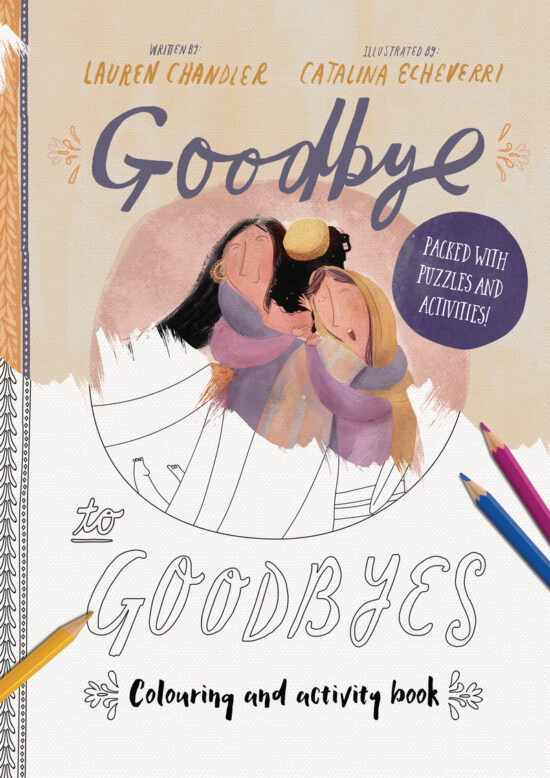 English Colouring Books - Goodbye to Goodbyes